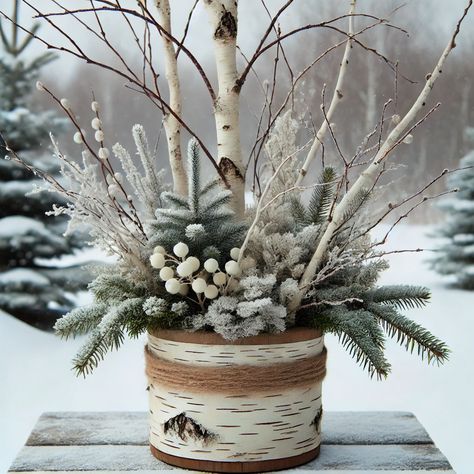 22 Outdoor Gorgeous Winter Containers Ideas to Transform Your Space Bucket Decorating Ideas, Bucket Decor Ideas, Metal Bucket Decor, Winter Hanging Baskets, Winter Pansies, January Flower, Bucket Decor, Winter Containers, Decor After Christmas