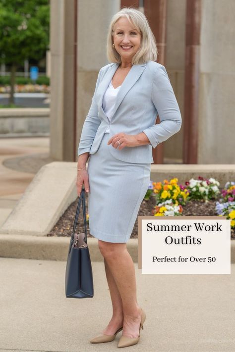 Check out these colorful, pretty, lightweight and professional summer work looks from Nordstrom Rack #sponsored. @NordstromRack #rackyourlook @shopstylecollective #workclothes #over50fashionsforwork #over50workoutfits Outfits For Women Over 50, Dressed For My Day, Workout Fits, Summer Work, Summer Work Outfits, Work Style, Outfits For Women, Women Over 50, Work Looks