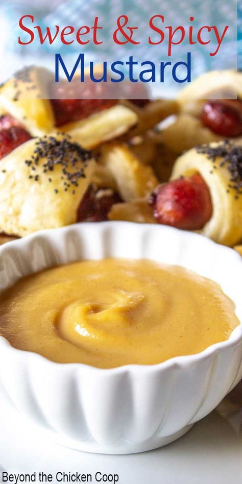 Sweet Mustard Sauce For Ham, Mustard Dipping Sauce For Pretzels, Sweet And Spicy Mustard Recipe, Spicy Honey Mustard Sauce, Mustard For Ham, Sweet Mustard Recipe, Mustard Recipe Homemade, Spicy Mustard Recipe, Sweet Hot Mustard Recipe