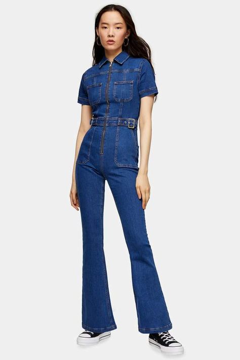 Boiler Suit Outfit, Denim Boiler Suit, Old Fashioned Names, Clothing Aesthetic, Jeans Overall, Effortless Outfit, Boiler Suit, Mode Inspo, Topshop Outfit