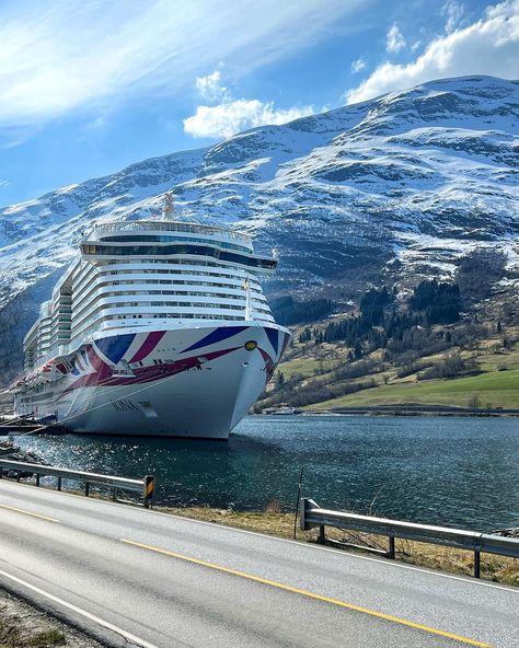 My friend at work is considering doing a Norwegian Fjords cruise so it had me reminiscing about mine in 2022 on P&O’s Iona ♥️ 🚢 #p&ocruises #iona #norwegianfjords #norway #cruiselife Iona Cruise Ship, Norwegian Fjords, P&o Cruises, Cruises, Cruise Ship, My Friend, Norway, Quick Saves, Art