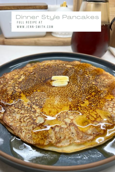 Diner Pancake Recipe, Light Pancakes, Diner Meals, Easy Diner, Light And Fluffy Pancakes, Delicious Food Recipes, Most Delicious Food, Homemade Pancake Recipe, Pancake Toppings