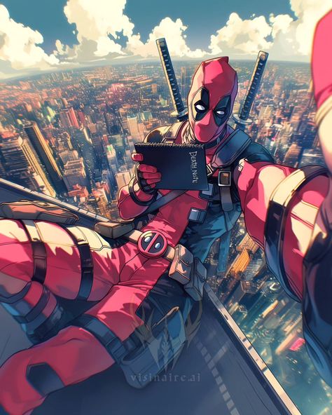 V | Road to 20K with Deadpool entering animeverse 🎉. Get ready for a wild ride as Deadpool stumbles into the animeverse, crossing paths with… | Instagram Deadpool Phone Wallpaper, Deadpool Artwork, Deadpool Spiderman, Note Wallpaper, Marvel Wallpaper Hd, Trippy Iphone Wallpaper, Deadpool Art, Deadpool Comic, Deadpool Wallpaper