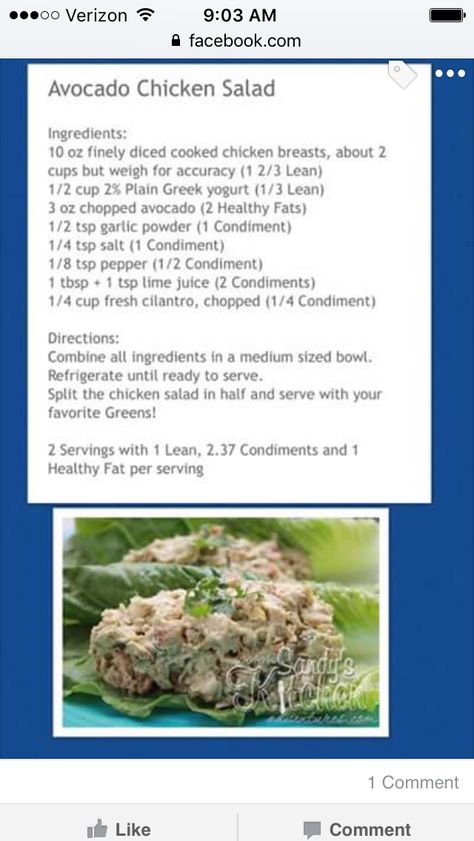 Avocado chicken salad Monterey Chicken, Lean Protein Meals, Chicken Salad Ingredients, Avocado Health Benefits, Avocado Chicken, Salad Chicken, Chinese Chicken Salad, Lean And Green, Lean Meals