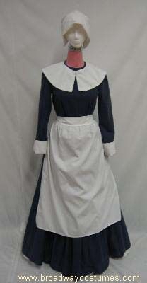 Puritan Attire to Rent: Puritan Woman / Pilgrim Woman Puritan Woman, Puritan Dress, Pilgrim Outfit, Pilgrim Dresses, Pilgrim Costume, Pilgrims And Indians, Broadway Costumes, The Crucible, Show Collection