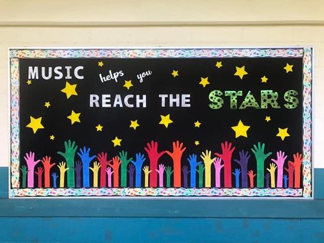 Music Room Bulletin Board Ideas, Music Teacher Bulletin Boards, Music Bulletin Boards Elementary, Music Room Bulletin Boards, Music Classroom Organization, Music Classroom Bulletin Boards, Music Room Organization, Music Bulletin Board, Elementary Music Room