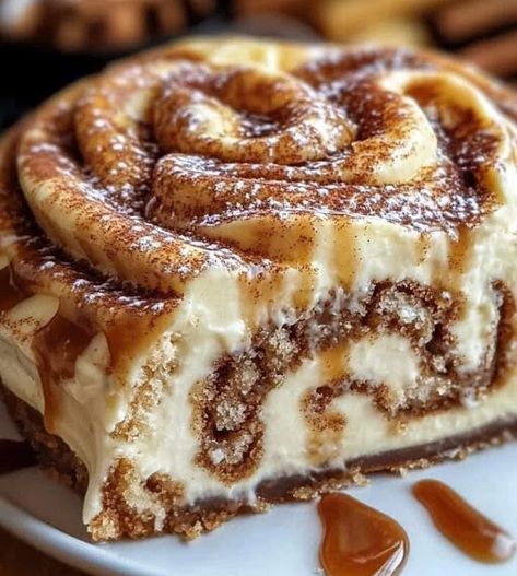 Absolutely Sinful Cinnamon Rolls!!! – Better Homes & Gardens Cinnamon Roll Cheesecake, Cinnamon Rolls Homemade, Easy Homemade Recipes, Easy Cooking Recipes, Homemade Treats, Recipe For Mom, Cinnamon Roll, Whole Milk, Decadent Desserts