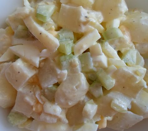 Happier Than A Pig In Mud: Creamy Old Fashioned Turnip Salad -Low Carb Turnip Salad Recipes, Turnip Slaw Recipe, Turnip Salad, Salad Low Carb, Low Carb Potatoes, Turnip Recipes, Instant Pot Slow Cooker, Pig In Mud, Barbie Crafts