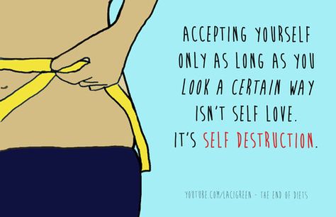 Love yourself Body Acceptance, Positive Body Image, Loving Your Body, Body Love, Self Acceptance, Learn To Love, Body Image, Daily Motivation, The Words