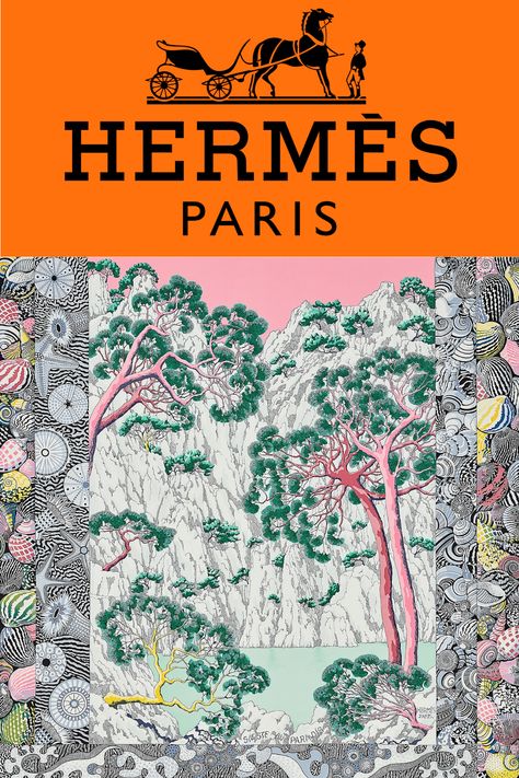 Hermes Poster, Hermes Illustration, Hermes Pattern, Hermes Print, Crystal Background, Hermes Scarves, Paper Bag Design, Hermes Design, Textile Fiber Art