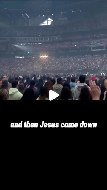 PastorJasonAnswers on Instagram: "That Moment during Worship when JESUS CAME... 👇  Worship on earth is a glimpse of heaven.  That Moment during Worship when the band stopped playing...  and then Jesus came down...  ❤️😇 #worship #shorts #passion2024 ✈️ Send this to a friend to grow their faith ❤️‍🔥 Follow for more Christian content. 🙏🏾Type amen in the comments. ⏬️Save this post to remind you again later. #RelationshipNotReligion #god #faith #Christian #Jesus #HolySpirit #Forgiveness #Holiness #fyp #reels" Worship Videos, Christian Content, Faith Christian, Spiritual Messages, The Band, Holy Spirit, On Earth, Follow For More, Worship