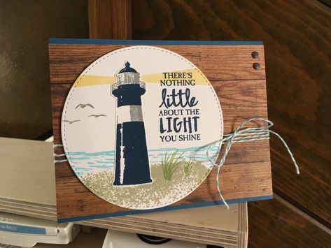 Stampin Up Pastor Appreciation Cards, Retirement Cards Handmade, Pastor Appreciation Month, Pastor Appreciation Day, Month Ideas, Pastor Appreciation, Pastors Appreciation, Specific Person, Nautical Cards