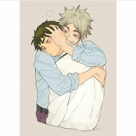 Haikyuu Ushijima, Semi Eita, Ushijima Wakatoshi, Haikyuu Funny, Viria, Haikyuu Ships, Haikyuu Manga, Haikyuu Fanart, Sports Anime