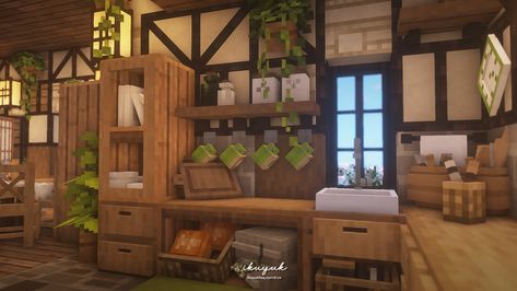 Minecraft House Ideas Interior, Witch House Interior, Minecraft House Interior Ideas, Chalet Minecraft, Minecraft Cottage House, Minecraft House Interior, Bedroom Inspirations For Small Rooms, Bedroom Ideas Minecraft, Cottage Minecraft