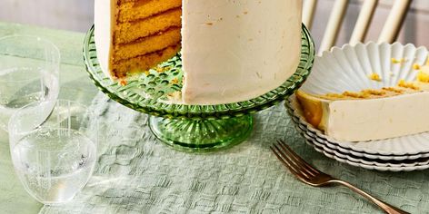 Lemon-Cheese Layer Cake | Southern Living Southern Cake, Lemon Cheese, Lemon Curd Filling, Lemon Buttercream, Beautiful Cake, Round Cake Pans, Cake Flour, Round Cakes, Lemon Curd