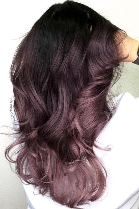 Trendy We Fryzurach, Hair Color Options, Lilac Hair, How To Lighten Hair, Ombré Hair, Pretty Hair Color, Hair Shades, Ombre Hair Color, Cool Hair Color