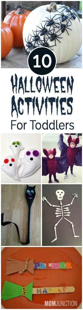 Halloween is a great time to share with your children. Know interesting Halloween crafts & activities for toddlers given here. You will love doing them for your child. Halloween Activities For Toddlers, Halloween Craft Activities, Halloween Activities Preschool, Craft Activities For Toddlers, Fun Halloween Activities, Free Halloween Coloring Pages, Fun Halloween Games, Halloween Crafts Preschool, Halloween Sensory