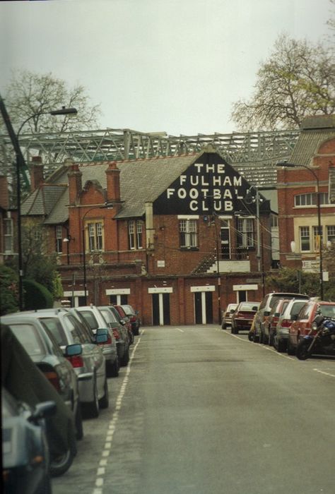 Craven Cottage - FC Fullham Fulham Fc Wallpaper, Fulham London, Memory Photography, Craven Cottage, Stadium Wallpaper, Fulham Fc, British Football, Nostalgic Pictures, London Pictures