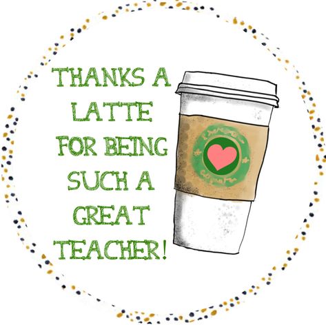 Thanks+a+Latte+Teacher+Printable+Free Thanks A Latte Free Printable, Christmas Teacher Appreciation, Creation Activities, Pto Ideas, Cute Teacher Gifts, Movie Maker, Thanks A Latte, Free Printable Tags, Colonial Christmas