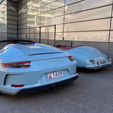 Porsche Speedster, Luxe Auto's, Vintage Auto's, Old Vintage Cars, Porsche Classic, Lux Cars, Street Racing Cars, Blue Merle, Classy Cars