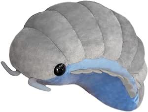 EASELR 1.8lb Weighted Plush Isopod Pill Bug 12in Soft Insect Pillow Cushion Grey Kids Stuffed Animal Gift Pill Bug, Nap Pillow, Teddy Bear Stuffed Animal, Plush Toy Dolls, Doll Gift, Animal Pillows, Pillow Gift, Plush Animals, Plush Dolls