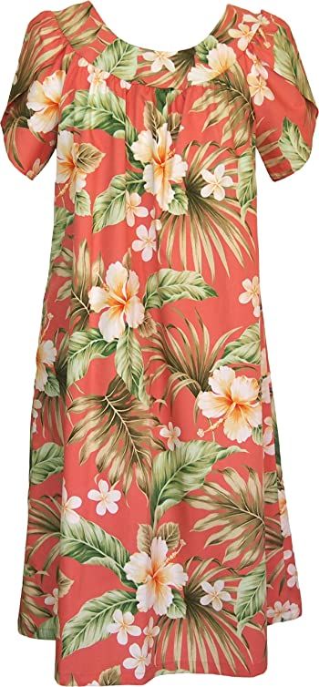 Muumuu Dress Pattern, Hawaiian Muumuu, Hawaiian Clothing, Muumuu Dress, Petal Sleeve, Clothing Plus Size, Tea Length Dresses, House Dress, Mid Dresses