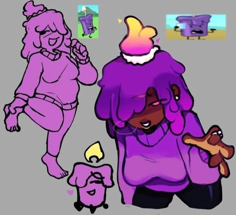 Inanimate Insanity Fanart Human, Candle Inanimate Insanity Human, Candle Ii Fanart, Candle Ii Human, Object Humanized, Candle Inanimate Insanity, Ii Humanized, Bfdi Humanized, Human Objects