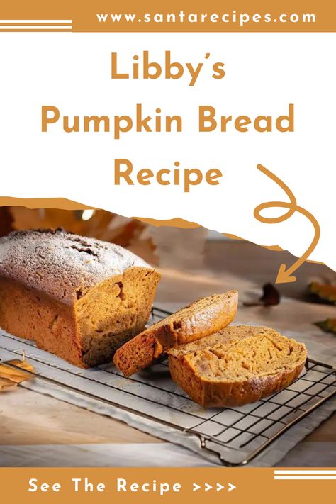 When it comes to culinary delights that evoke the spirit of the season, nothing quite beats the classic Libby's Pumpkin Bread recipe. #Libby’s #PumpkinBread #Recipe Best Pumpkin Bread Recipe, Pumpkin Cake Recipes, Pumpkin Bread Recipe, Pumpkin Dessert, Pumpkin Cake, Pumpkin Bread, Canned Pumpkin, Sweets Treats, Pumpkin Recipes