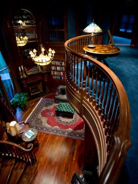 Million Dollar Rooms, Ravenclaw Common Room, Color Seasons, Ravenclaw Aesthetic, Staircase Ideas, Common Room, Fantasy Homes, Hogwarts Dr, Home Libraries