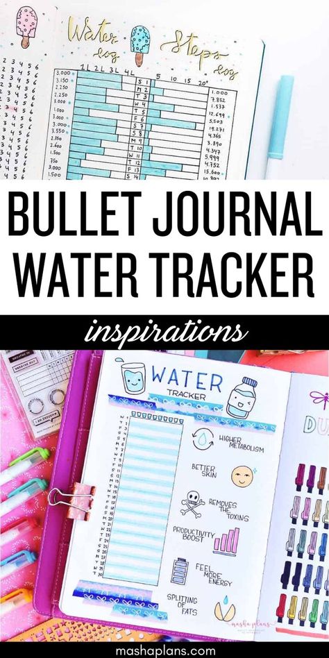 Water Tracker Bullet Journal, Bullet Journal Water Tracker, Printable Water Tracker, Plant Nanny, Bullet Journal Page Ideas, Getting Rid Of Headaches, Journal Page Ideas, Journal Tracker, Bullet Journal Mood Tracker Ideas