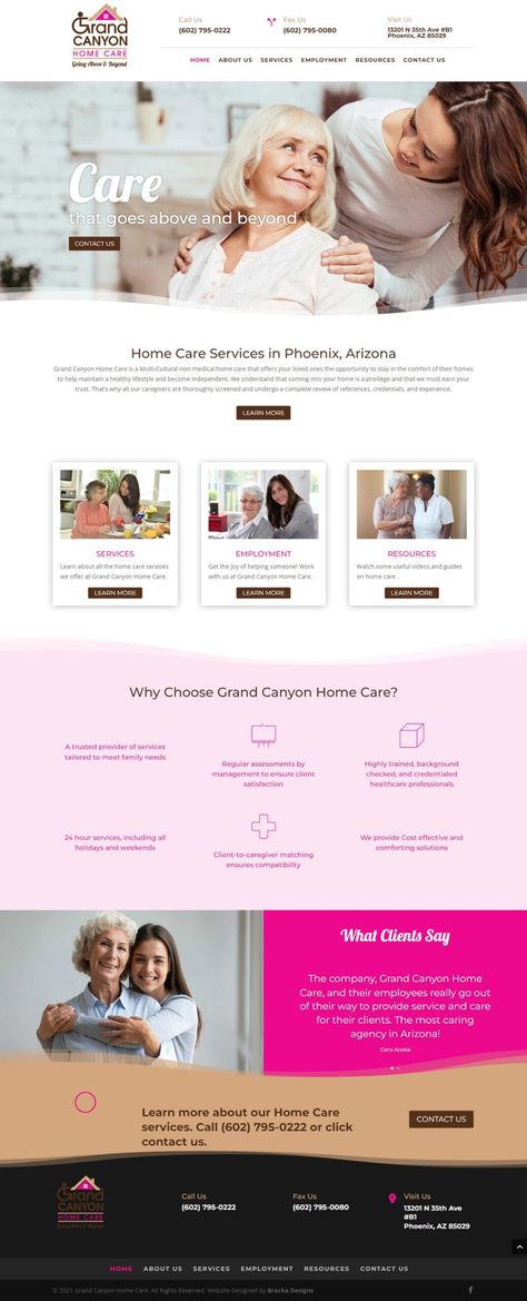 Website designed and developed for a company in Arizona that provides home care services for the sick and elderly. Senior Care Website Design, Health Care Website Design, Promotional Items Marketing, Healthcare Website, Sales Website, Dental Website, Home Care Services, Brochure Print, Family Dental