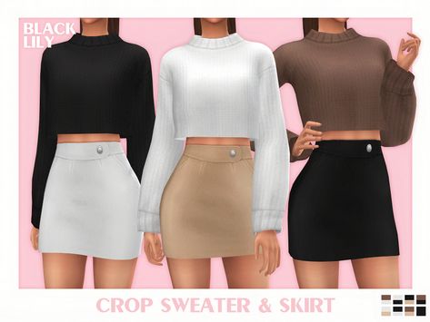 Sims 4 Cc Cropped Sweater, Sims 4 Cc Female Crop Tops, Sims 4 Top Cc Female, The Sims 4 Cc Clothing For Women Tops, Ts4 Cc Skirt, Ts4 Cc Tops, Sims4 Cc Tops, Sims Cc Tops, Sims 4 Cc Clothes Female Tops