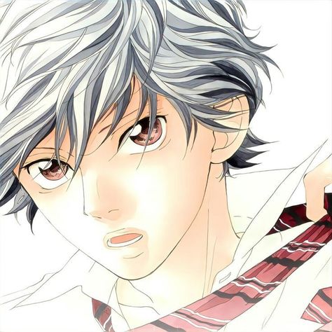 Kou Mabuchi, Ao Haru, Hair, Anime