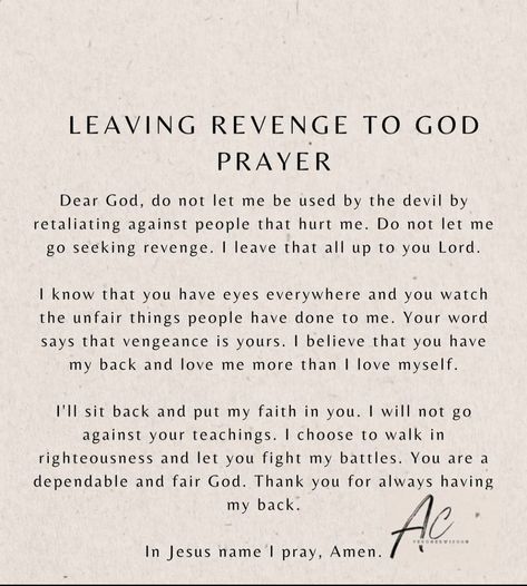 Vengeance Is Mine, Healing Prayer, Spirituality Affirmations, Queen Tattoo, Prayer And Fasting, Bible Women, Gods Word, Daily Prayers, Good Prayers