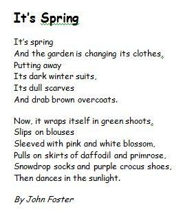 personification examples sentences - Google Search | Poetry ... Personification Examples, Onomatopoeia Poems, Spring Poems For Kids, Figurative Language Poems, Personification Poems, Garden Poems, School Poetry, Kinds Of Sentences, Spring Poem