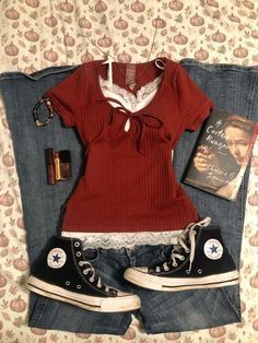 2003 Outfit Ideas, 2003 Outfits, Grunge Punk Fashion, Yeri Mua, Brandy Melville Outfits, Hip Hop Women, Casual Harajuku, Bohemian Style Clothing, Going Shopping