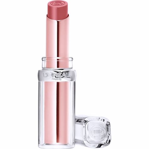 L'Oreal Paris Glow Paradise Hydrating Balm-in-Lipstick with Pomegranate Extract, Nude Heaven, 0.1 Oz #lorealparis #loreal #lorealpro #L'Orealparis #balm #lipstick #balminlipstick #pomegranate #nudeheaven #nude Loreal Glow Paradise Balm, Balm Lipstick, Trendy Makeup, L Oreal, Loreal Paris, Makeup Inspiration, Pomegranate, Makeup Bag, The Balm