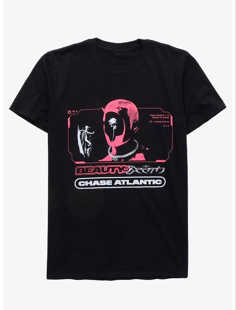 Chase Atlantic Tshirt, Chase Atlantic Shirt, Chase Atlantic Merch, Merch Design, Chase Atlantic, Fav Music, Merch Ideas, Music Tees, Band Design