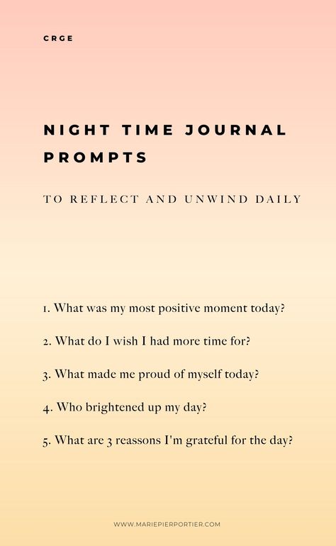 30 night time journaling prompts to use daily for a total glow up over time. Use these journal prompts for night time to unwind, to wind down, to reflect on the day, to self reflect and to set intentions. #journaling #glowup #lettinggo #personalgrowth Daily Journal Questions Night, Bed Time Journaling, Small Journal Prompts, Journal Prompts To End The Day, Night Time Reflection Journal, Journal Prompts Bedtime, How To Reflect On Your Day, Wind Down Journal Prompts, Daily Self Reflection Questions