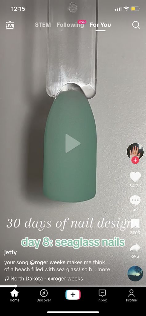 Sea Glass Nails, Custom Nails, Glass Nails, Nails Inspo, Sea Glass, Nail Inspo, Acrylic Nails, Nail Art, Nails