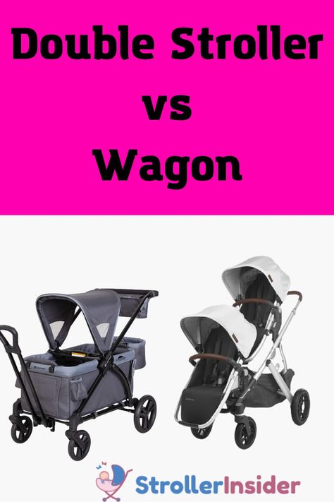 If you can't differentiate double stroller vs wagon. This article will clear all your doubts. Here is the ultimate guide for you. Best Wagons, Kids Wagon, Best Double Stroller, Toddler Stroller, Twin Strollers, Double Stroller, Jogging Stroller, Travel Stroller, Double Strollers