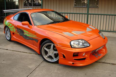 1993 #Toyota #Supra The Furious, Toyota Supra, Toyota, Sports Car, Cars, Orange, Sports