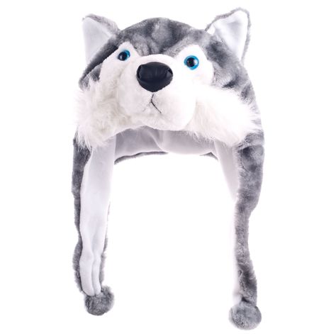 Wolf Hat, Winter Headwear, Wolf Children, Cartoon Costumes, Novelty Hats, Animal Hats, Dog Hat, Dogs And Kids, Costume Hats