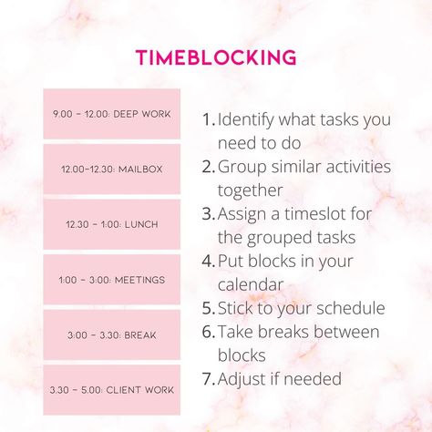 Let's dive into some game-changing productivity techniques! 🚀 🍅 The Pomodoro technique: Ever feel overwhelmed by your to-do list? Say hello to your new best friend! Simply set a timer for 25 minutes, work on a single task with laser focus, then take a 5-minute break. Rinse and repeat! Magic for boosting concentration and productivity. ⏰ 3/3/3 Method: Feeling scatterbrained? Time to streamline! Dedicate 3 working on a project, complete 3 shorter tasks and 3 maintenance tasks. Another way to ... 3 3 3 Method Productivity, Productivity Techniques, The Pomodoro Technique, Laser Focus, Pomodoro Technique, Some Games, New Best Friend, Life Tips, To Do