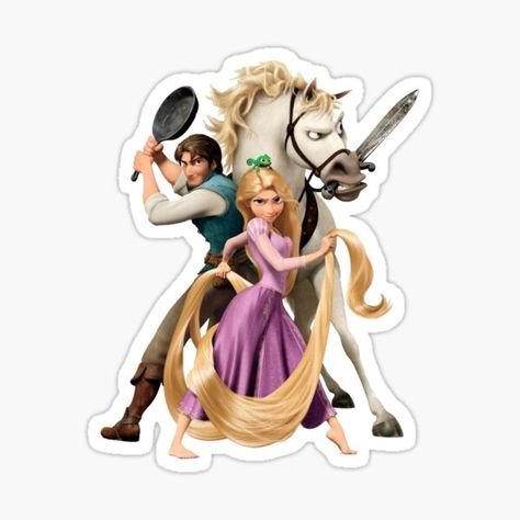 Bedazzled Movie, Tangled Stickers, Tangled Design, Tangled Cartoon, Stickers Disney, Tangled Lights, Rapunzel Party, Sticker Design Inspiration, Disney Print