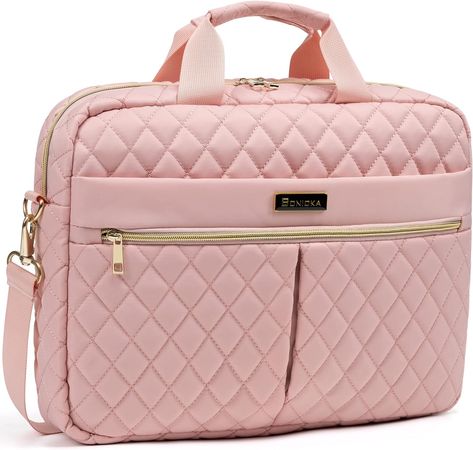 Cute office laptop bag. Shop here: https://amzn.to/3MgY9F4 Womens Laptop Bag, Cute Laptop Cases, Briefcase For Women, Kate Spade Laptop Bag, Laptop Carrier, Laptop Handbag, Laptop Bag For Women, Laptop Shoulder Bag, Laptop Briefcase