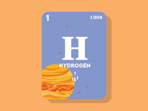 Periodic Table of Elements Flash Cards by Aryn Landes Periodic Table Design Ideas, Periodic Table Of The Elements Flashcards, Periodic Table Of Elements Aesthetic, Periodic Table Cake, Periodic Table Flashcards, Hydrogen Element, Periodic Table Project, Periodic Table Puns, Table Periodic