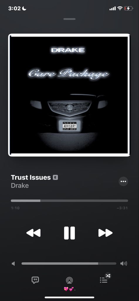 Trust Issues Drake, Drake Album Cover, Drakes Album, Iphone Music, Drake Lyrics, Trust Issues, Music Mood, Music Album Cover, Music Heals