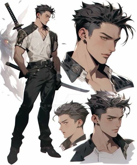 Boy Character, 캐릭터 드로잉, Fantasy Male, Story Characters, Arte Inspo, Fantasy Aesthetic, Fantasy Warrior, Character Design Male, Character Design References