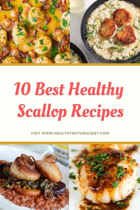 Heart Healthy Scallop Recipes, Scallop Dinner Recipes Healthy, Healthy Scallop Dinner, Scallops Dinner Ideas Healthy, Scalope Recipes, Scallops Recipe Healthy, Healthy Scallops, Healthy Scallop Recipes, Scallops Dinner Ideas